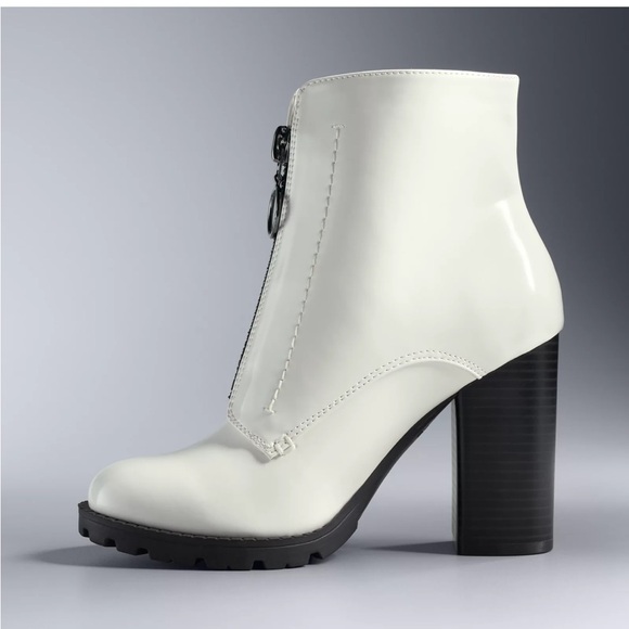 Simply Vera Vera Wang Grouse Women's High Heel Ankle Boots 🤍 - Picture 2 of 12